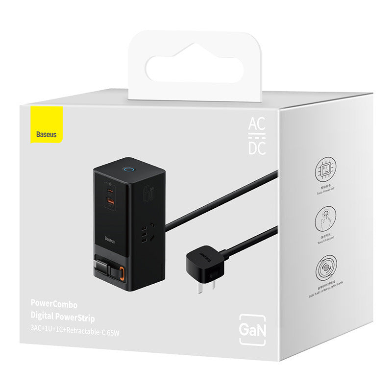 Miliboo GaN 65W Fast Charger Power Strip PD65W QC3.0