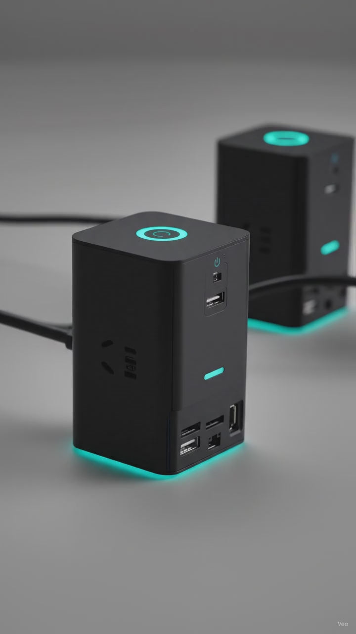 Miliboo GaN 65W Fast Charger Power Strip PD65W QC3.0